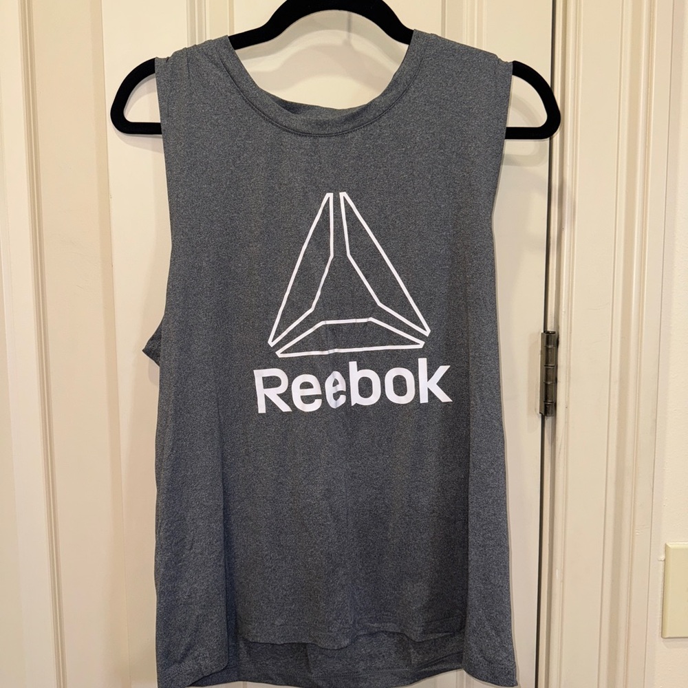 Reebok Charcoal Gray Sports Tank